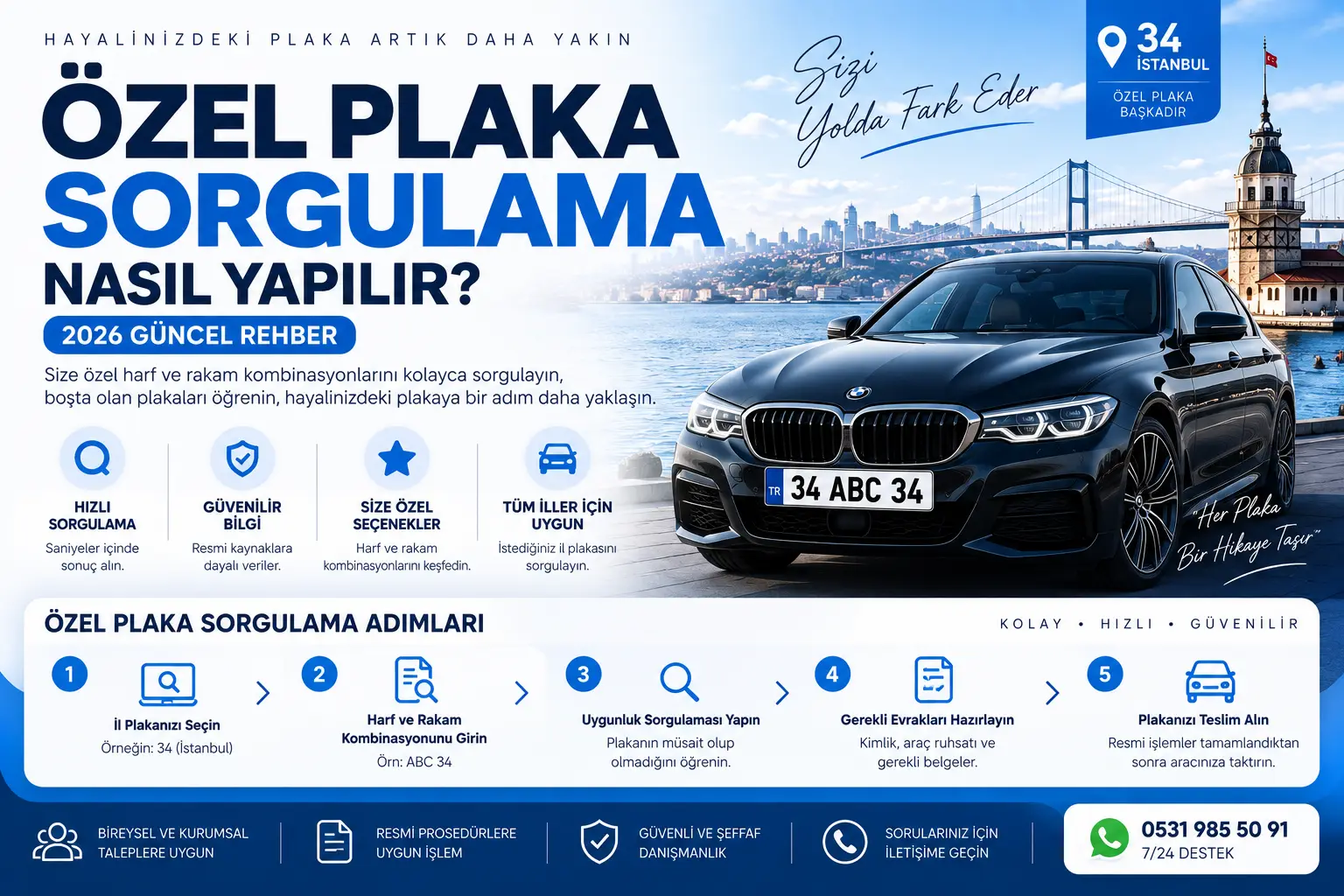 Özel Plaka Sorgulama Nasıl Yapılır? 2026 Güncel Rehber